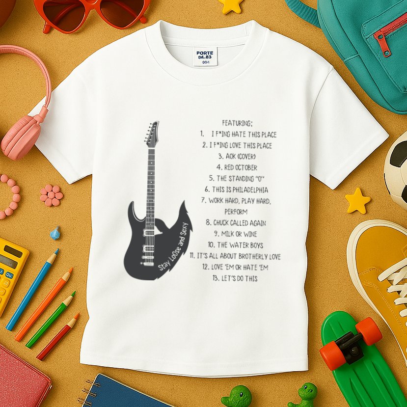 Stay Loose And Sexy Band Baseball Kids T-Shirt