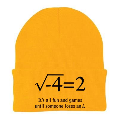 Someone Loses An I Funny Math Knit Cap Winter Beanie