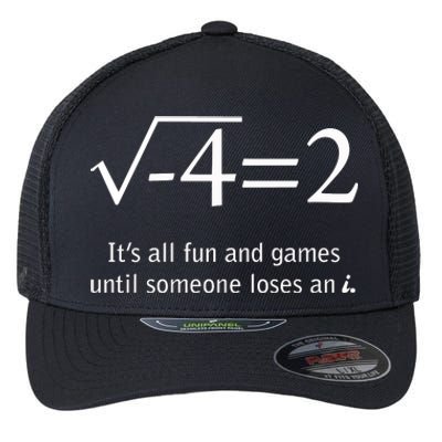 Someone Loses An I Funny Math Flexfit Unipanel Trucker Cap