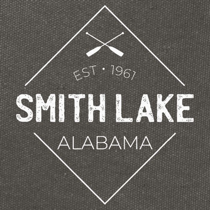 Smith Lake Alabama Cotton Canvas Backpack