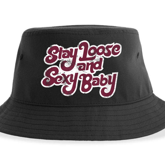 Stay Loose And Sexy Baby Philadelphia Baseball Sustainable Bucket Hat