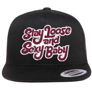 Stay Loose And Sexy Baby Philadelphia Baseball Flat Bill Trucker Hat