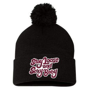 Stay Loose And Sexy Baby Philadelphia Baseball Pom Pom 12in Knit Beanie