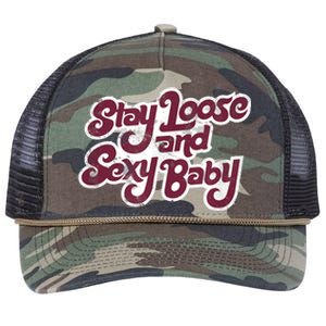 Stay Loose And Sexy Baby Philadelphia Baseball Retro Rope Trucker Hat Cap