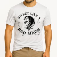 Sweet Like a Red Mare Funny Horse Lover Cooling Performance Crew T-Shirt