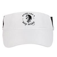 Sweet Like a Red Mare Funny Horse Lover Adult Drive Performance Visor