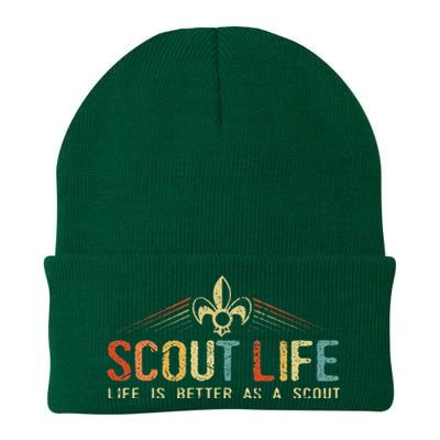 Scout Life And Life Is Better As A Scout Knit Cap Winter Beanie