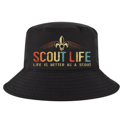 Scout Life And Life Is Better As A Scout Cool Comfort Performance Bucket Hat