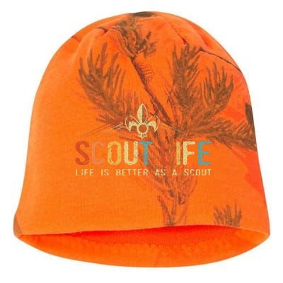 Scout Life And Life Is Better As A Scout Kati - Camo Knit Beanie