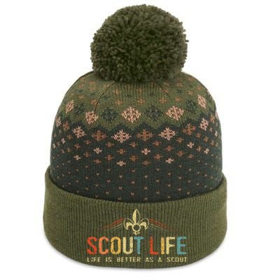 Scout Life And Life Is Better As A Scout The Baniff Cuffed Pom Beanie