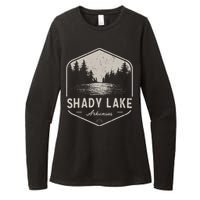 Shady Lake Arkansas Outdoors Womens CVC Long Sleeve Shirt