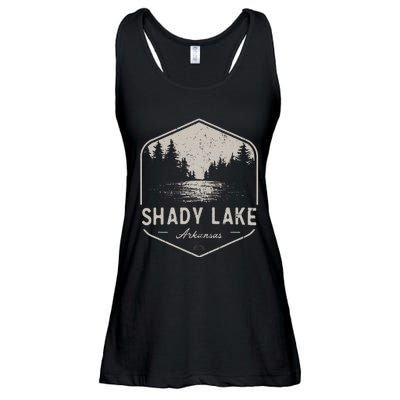 Shady Lake Arkansas Outdoors Ladies Essential Flowy Tank