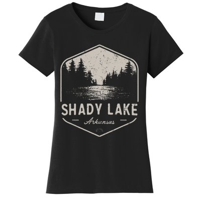 Shady Lake Arkansas Outdoors Women's T-Shirt