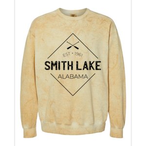 Smith Lake Alabama Colorblast Crewneck Sweatshirt