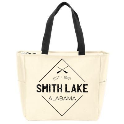 Smith Lake Alabama Zip Tote Bag