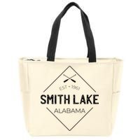 Smith Lake Alabama Zip Tote Bag