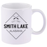 Smith Lake Alabama 11oz C Handle Ceramic Mug