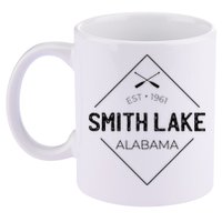 Smith Lake Alabama 11oz C Handle Ceramic Mug