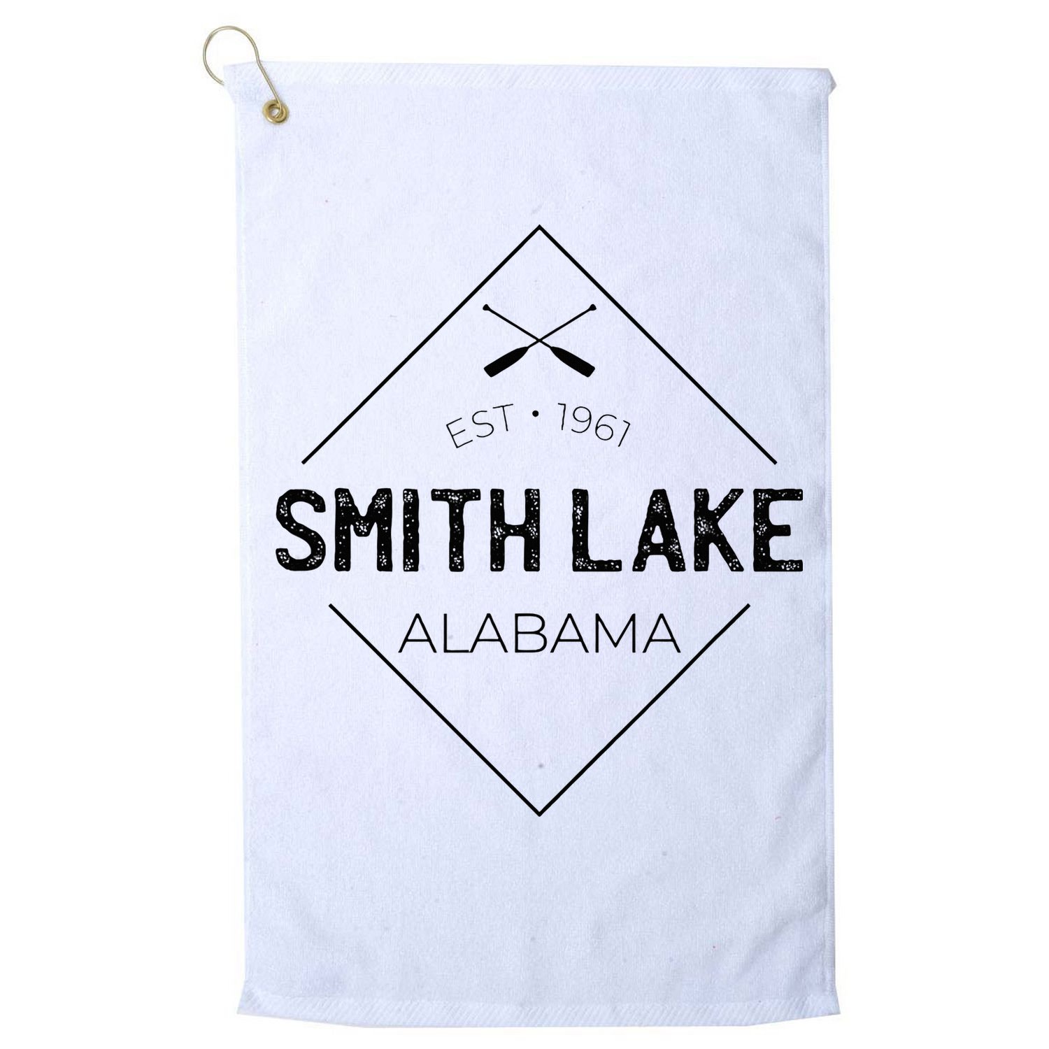 Smith Lake Alabama Golf Towel