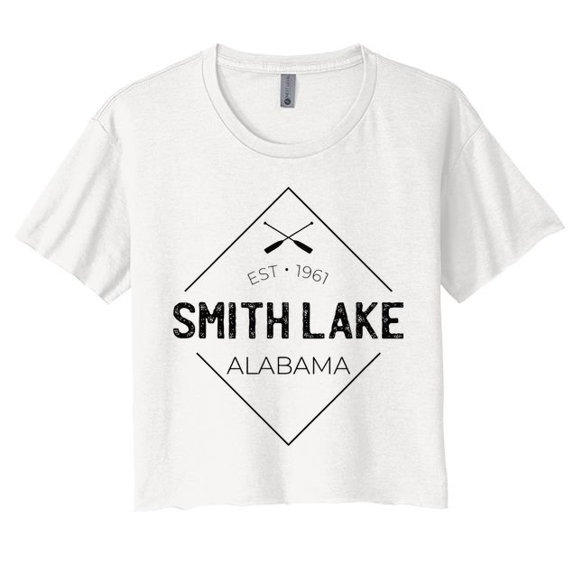 Smith Lake Alabama Women's Crop Top Tee