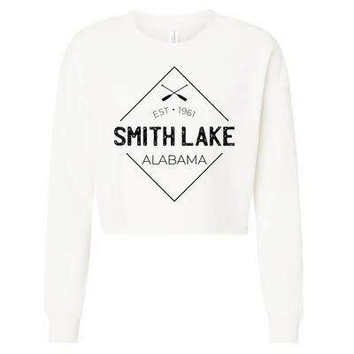 Smith Lake Alabama Cropped Pullover Crew