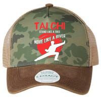 Stand Like a Tree Move Like a River Tai Chi Legacy Tie Dye Trucker Hat