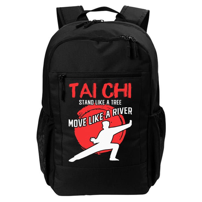 Stand Like a Tree Move Like a River Tai Chi Backpack