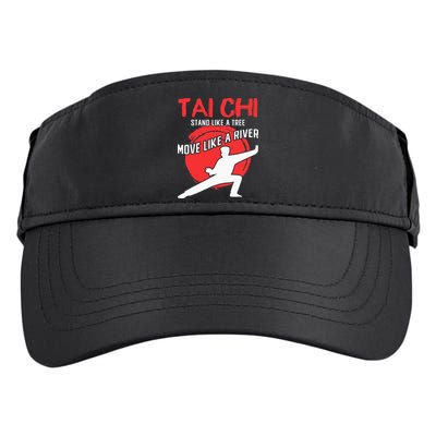 Stand Like a Tree Move Like a River Tai Chi Adult Drive Performance Visor