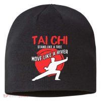Stand Like a Tree Move Like a River Tai Chi Sustainable Beanie