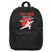 Stand Like a Tree Move Like a River Tai Chi 16 in Basic Backpack