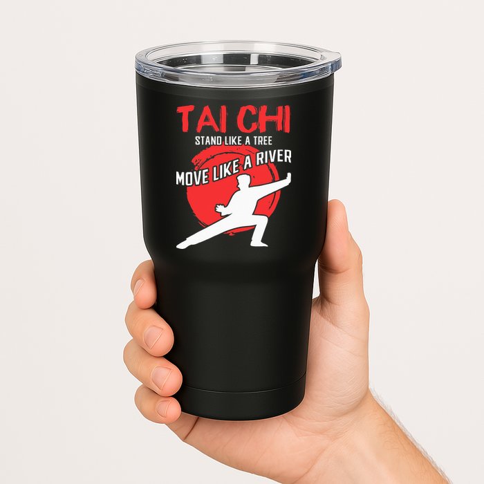 Stand Like a Tree Move Like a River Tai Chi Tumbler
