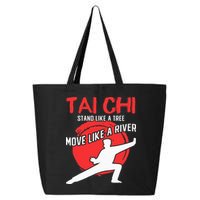 Stand Like a Tree Move Like a River Tai Chi 25L Jumbo Tote