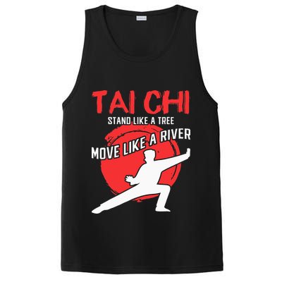 Stand Like a Tree Move Like a River Tai Chi PosiCharge Competitor Tank