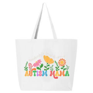 SomebodyS Loud And Proud Autism Mama Autism Awareness Mother Gift 25L Jumbo Tote