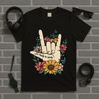 Sign Language Asl Love Needs No Words Special Education Spee T-Shirt