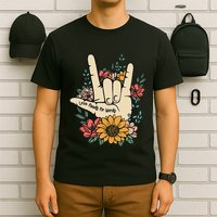 Sign Language Asl Love Needs No Words Special Education Spee T-Shirt
