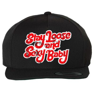 Stay Loose And Sexy Baby Wool Snapback Cap