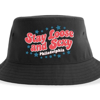 Stay Loose And Sexy Baby Philadelphia Baseball Sustainable Bucket Hat