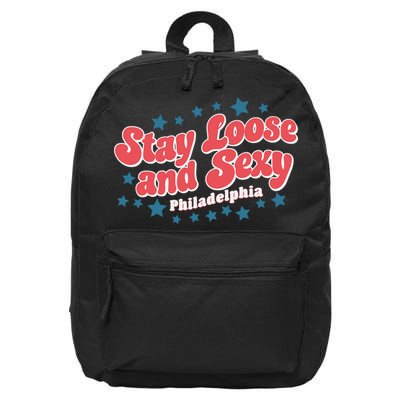 Stay Loose And Sexy Baby Philadelphia Baseball 16 in Basic Backpack