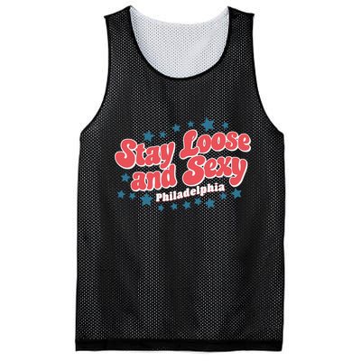 Stay Loose And Sexy Baby Philadelphia Baseball Mesh Reversible Basketball Jersey Tank