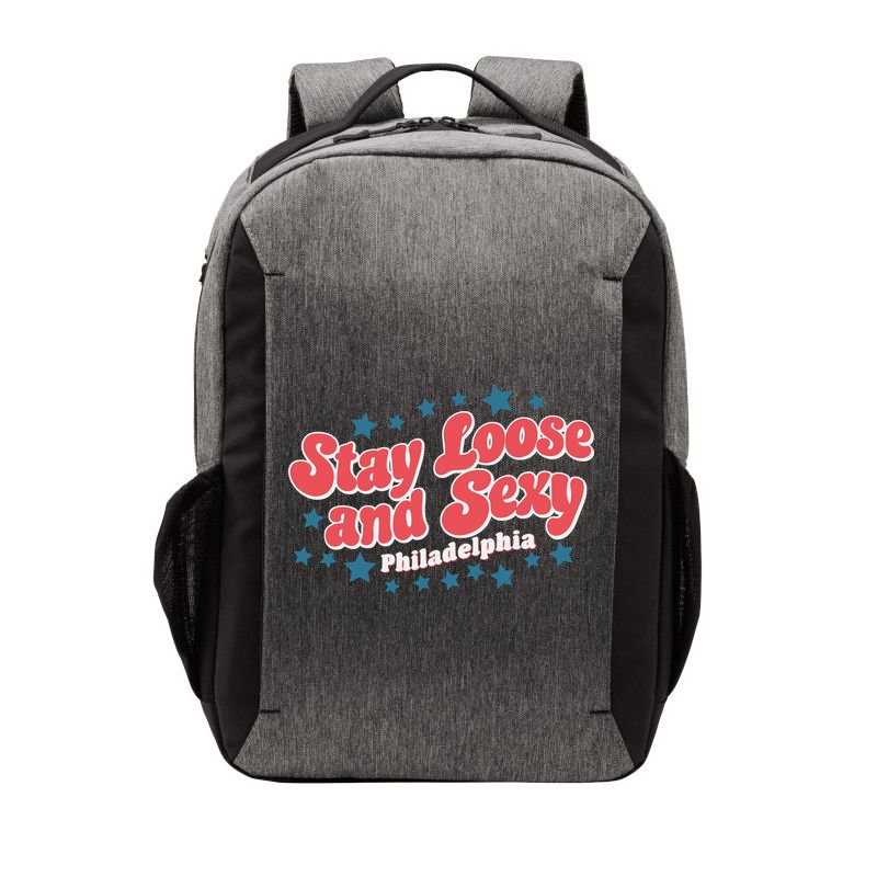 Stay Loose And Sexy Baby Philadelphia Baseball Vector Backpack