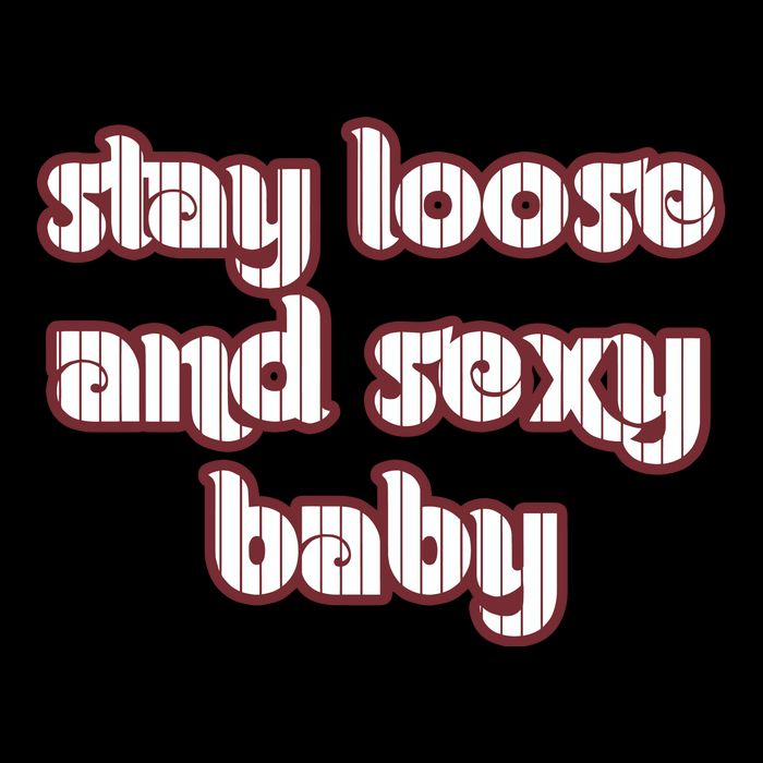 Stay Loose And Sexy Baby Philadelphia Baseball Womens Tank Top