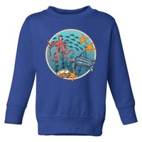 Sea Life Aquarium Cool Marine Toddler Sweatshirt