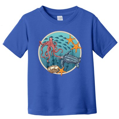 Sea Life Aquarium Cool Marine Toddler T-Shirt