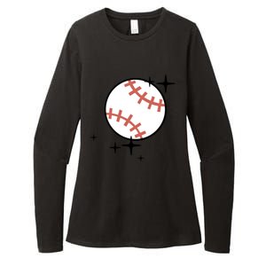 Somebodys Loud And Proud Baseball Mama Retro Pocket Cute Gift Womens CVC Long Sleeve Shirt