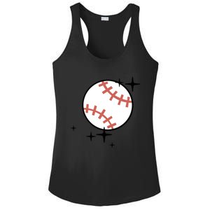 Somebodys Loud And Proud Baseball Mama Retro Pocket Cute Gift Ladies PosiCharge Competitor Racerback Tank