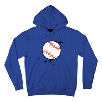 Somebodys Loud And Proud Baseball Mama Retro Pocket Cute Gift Hoodie