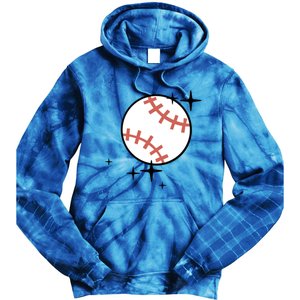 Somebodys Loud And Proud Baseball Mama Retro Pocket Cute Gift Tie Dye Hoodie