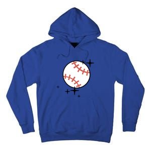 Somebodys Loud And Proud Baseball Mama Retro Pocket Cute Gift Tall Hoodie