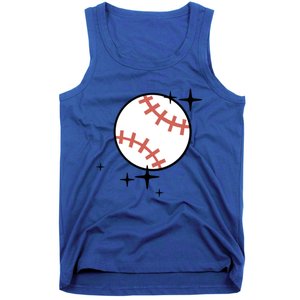 Somebodys Loud And Proud Baseball Mama Retro Pocket Cute Gift Tank Top